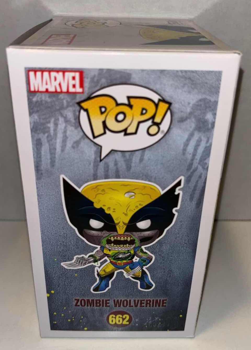 Photo 2 of NEW FUNKO POP! BOBBLE-HEAD VINYL FIGURE, 2-PACK MARVEL ZOMBIES #662 ZOMBIE WOLVERINE & POCKET POP! KEYCHAIN “ZOMBIE GAMBIT”