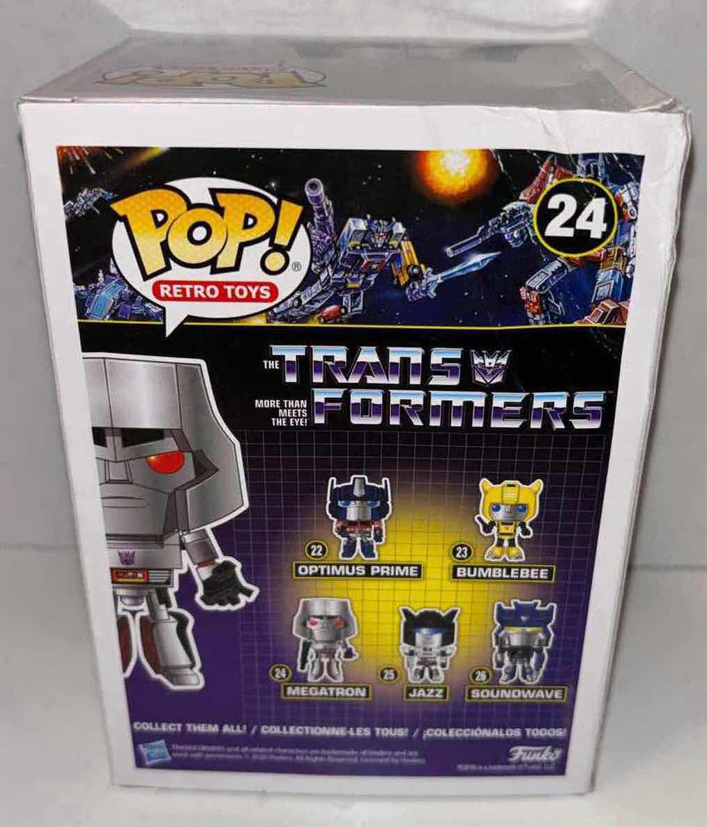 Photo 4 of NEW FUNKO POP! RETRO TOYS VINYL FIGURE, 2-PACK TRANSFORMERS #24 MEGATRON & POCKET POP! KEYCHAIN “MEGATRON”