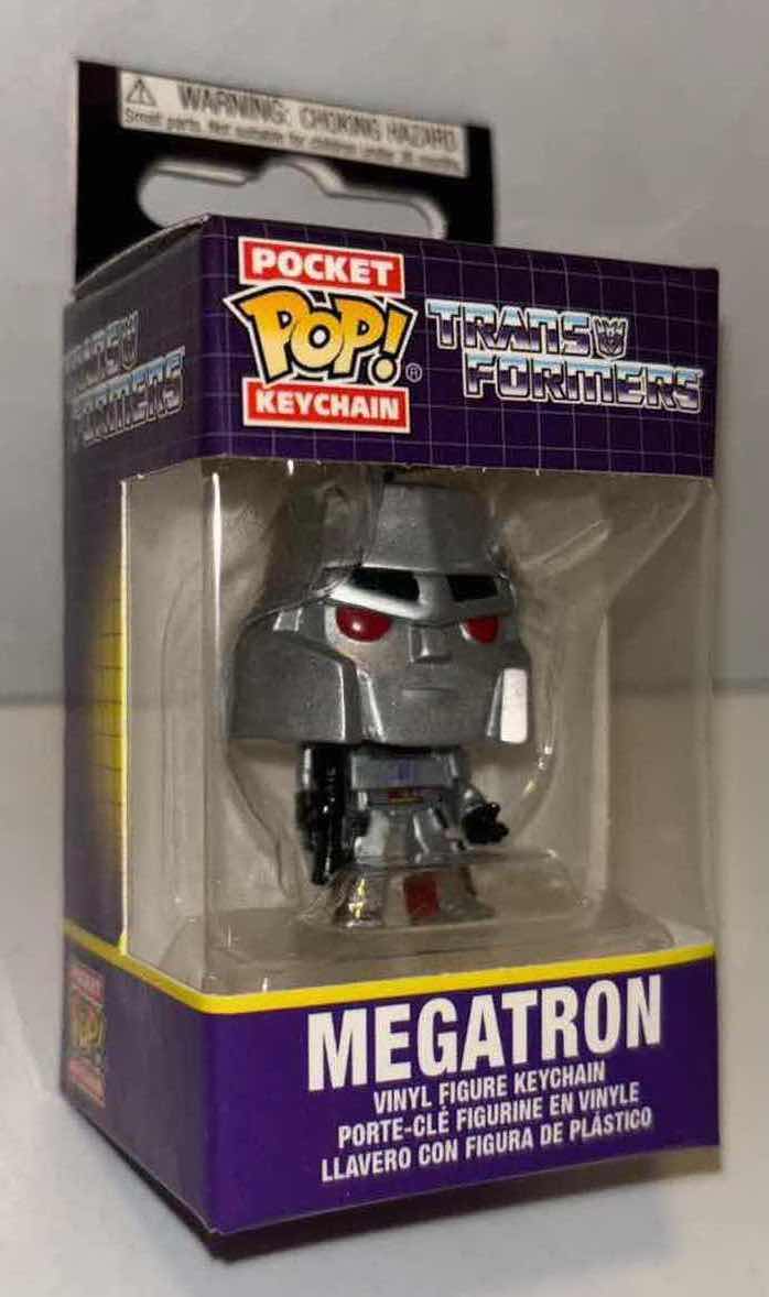 Photo 5 of NEW FUNKO POP! RETRO TOYS VINYL FIGURE, 2-PACK TRANSFORMERS #24 MEGATRON & POCKET POP! KEYCHAIN “MEGATRON”