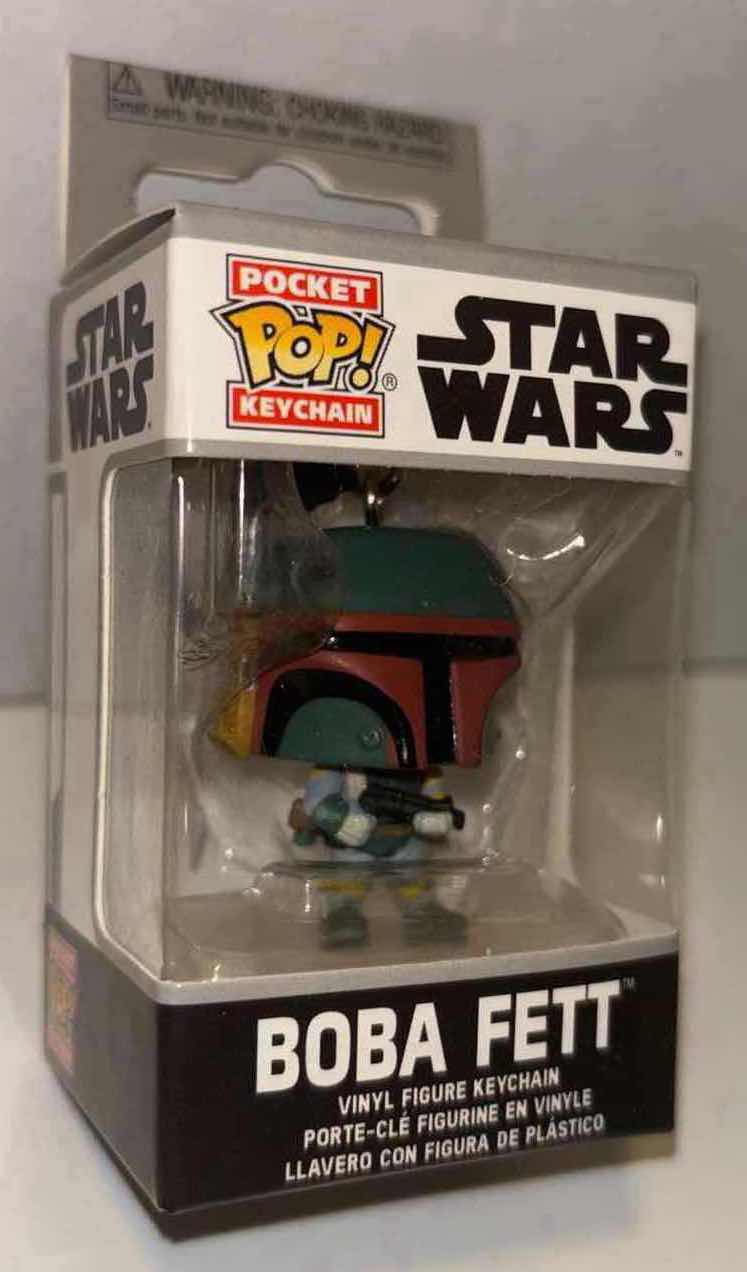 Photo 5 of NEW FUNKO POP! STAR WARS BOBBLEHEAD-HEAD VINYL FIGURE, 2-PACK #478 “BOBA FETT” FUNKO EXCLUSIVE 2021 FALL CONVENTION LIMITED EDITION & FUNKO POCKET POP! KEYCHAIN “BOBA FETT”