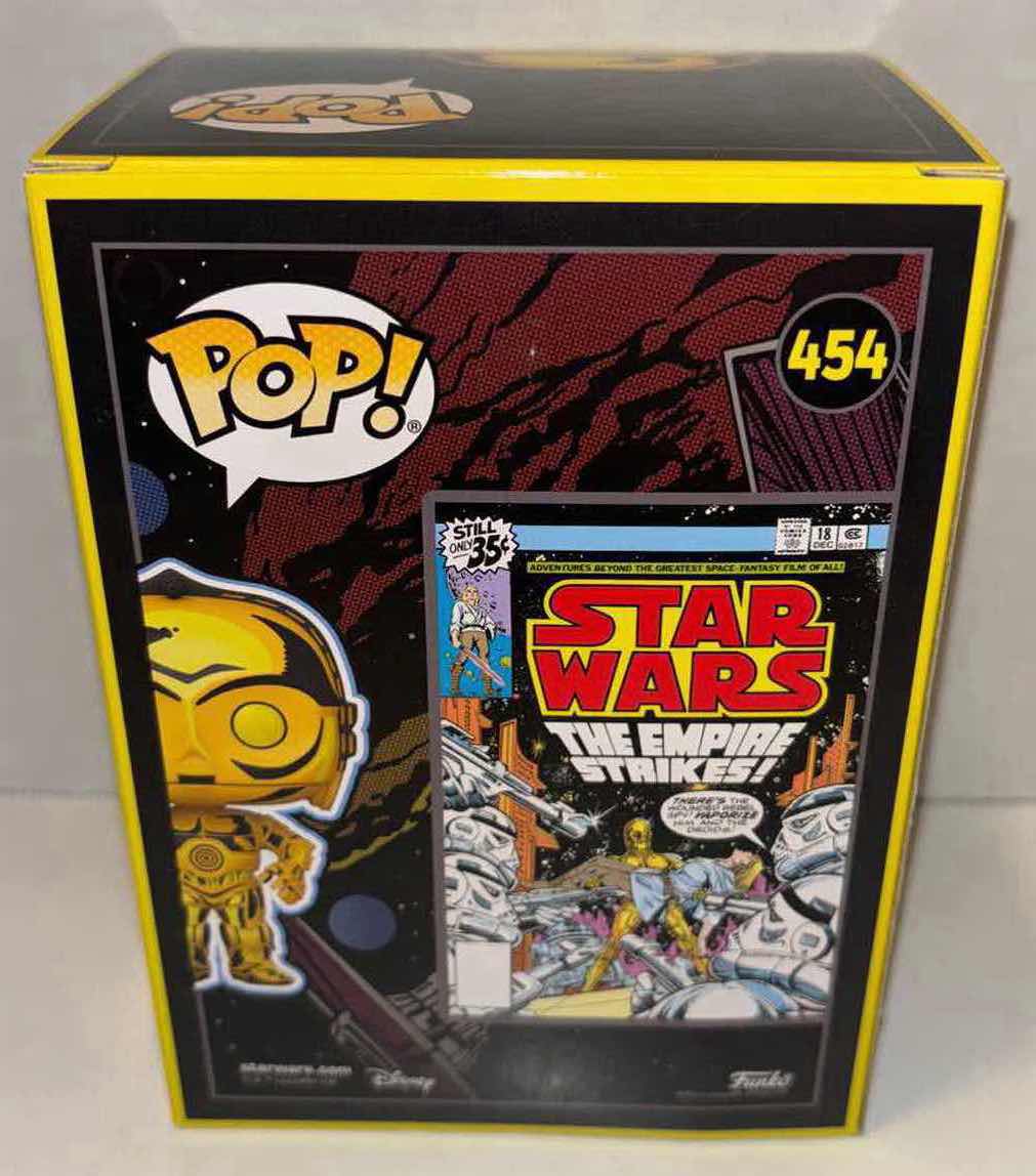 Photo 4 of NEW FUNKO POP! STAR WARS BOBBLEHEAD-HEAD VINYL FIGURE, 2-PACK #454 “C-3PO” TARGET EXCLUSIVE & FUNKO POCKET POP! KEYCHAIN “R2-D2”