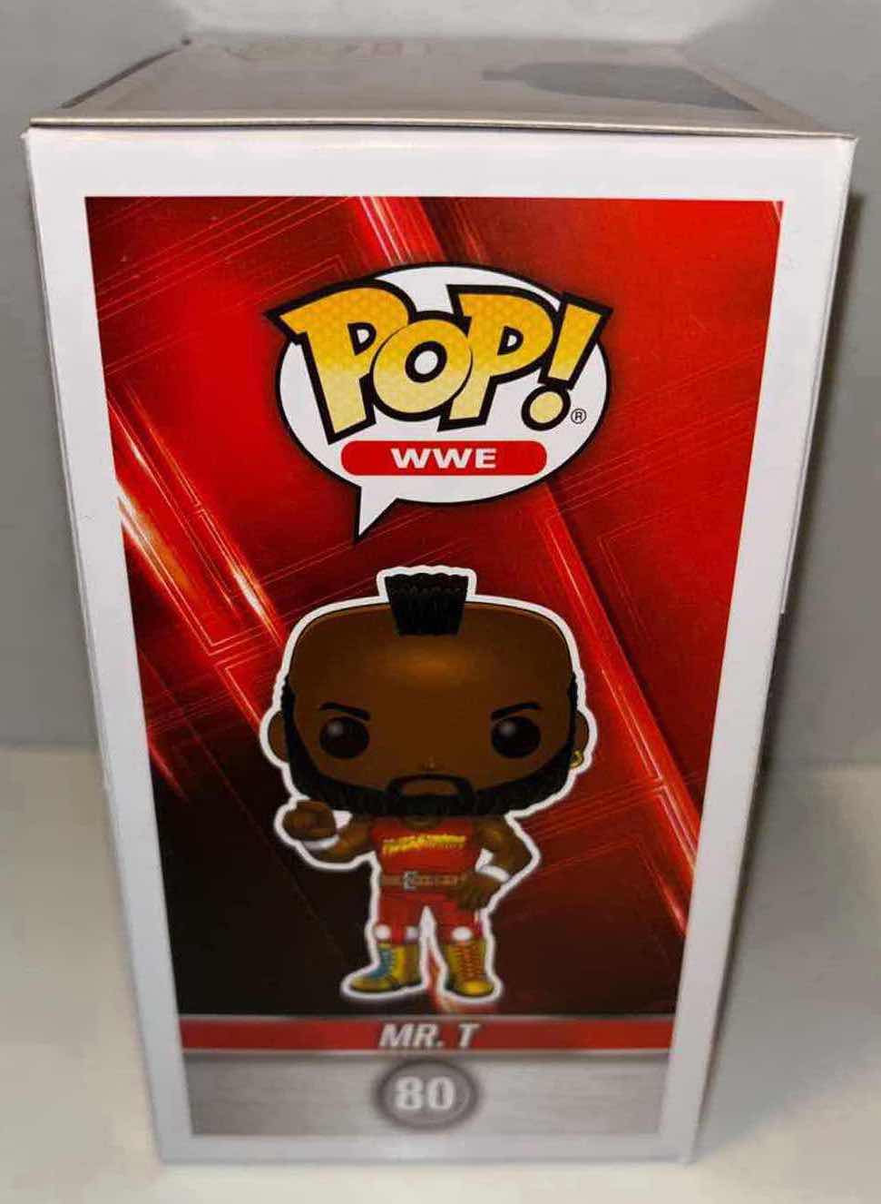 Photo 2 of NEW FUNKO POP! WWE VINYL FIGURE #80 “MR. T”