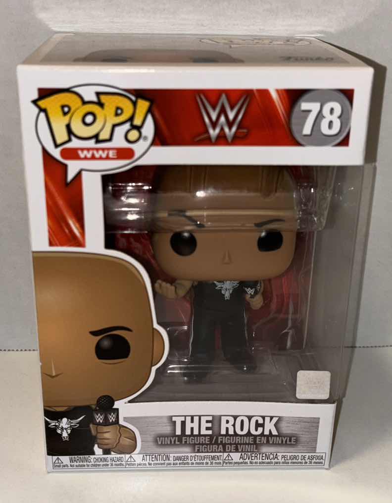 Photo 1 of NEW FUNKO POP! WWE VINYL FIGURE #78 “THE ROCK”