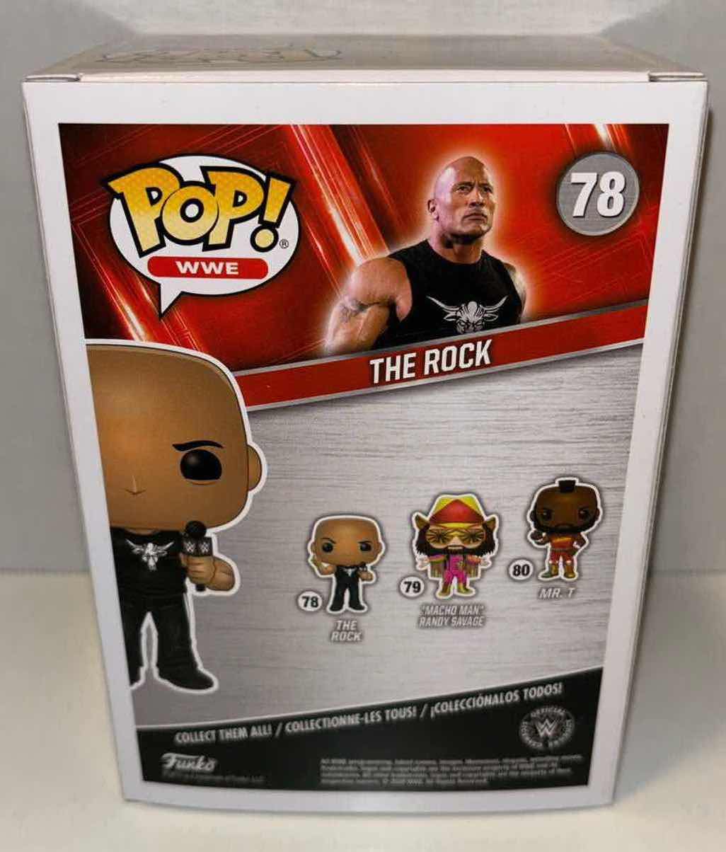 Photo 3 of NEW FUNKO POP! WWE VINYL FIGURE #78 “THE ROCK”