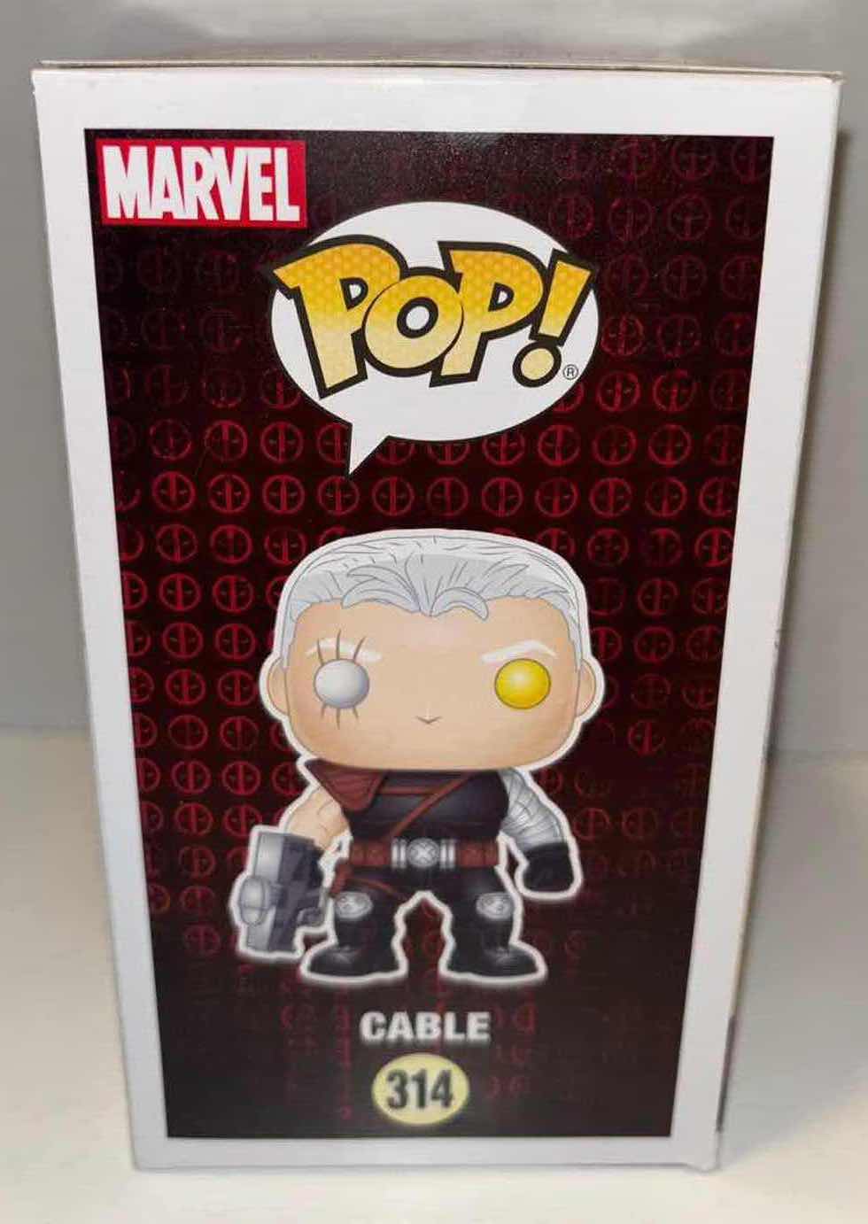 Photo 2 of NEW FUNKO POP! MARVEL BOBBLE-HEAD VINYL FIGURE, DEADPOOL #314 “CABLE”