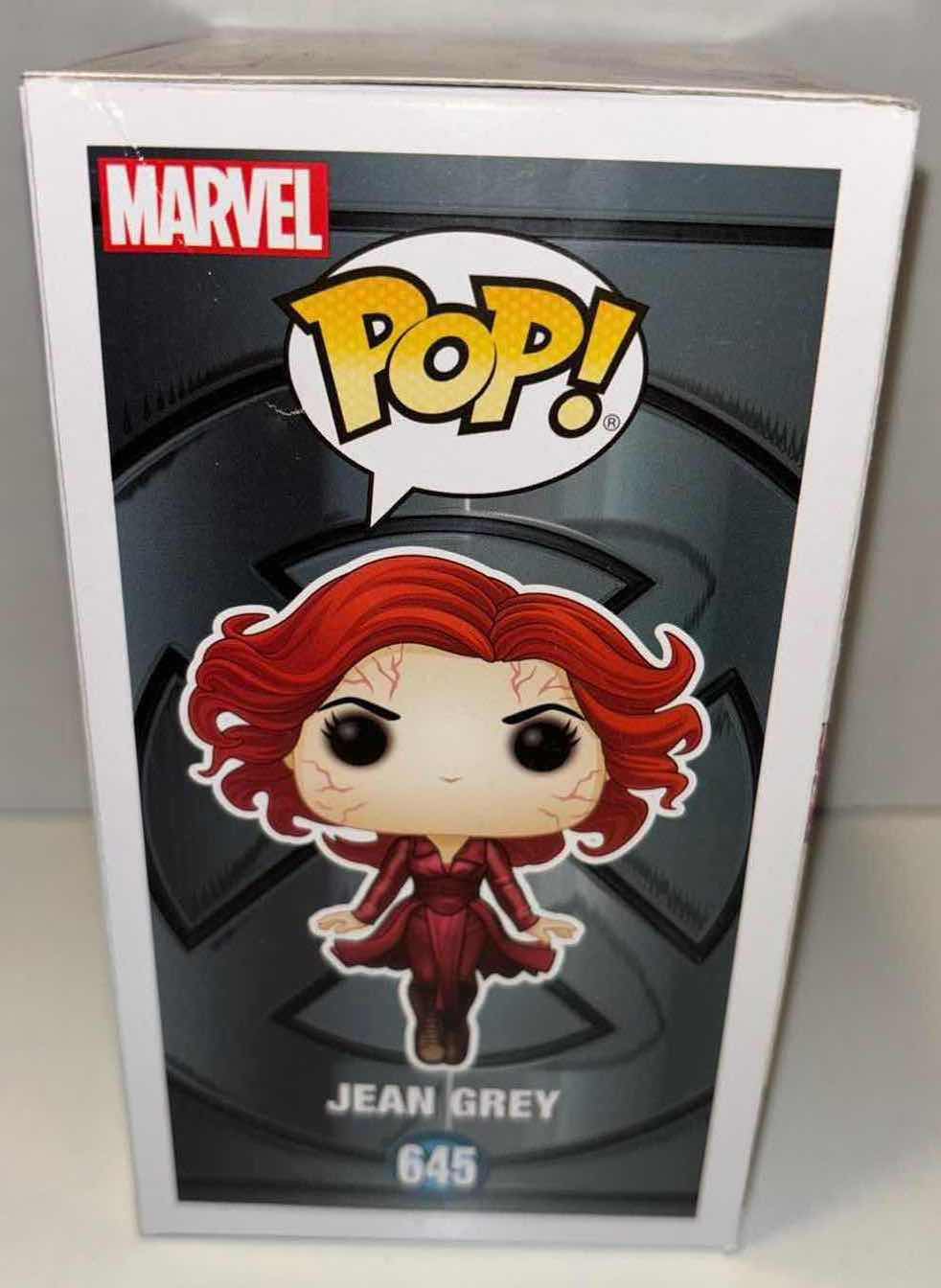 Photo 3 of NEW FUNKO POP! MARVEL BOBBLE-HEAD VINYL FIGURE, #645 JEAN GREY