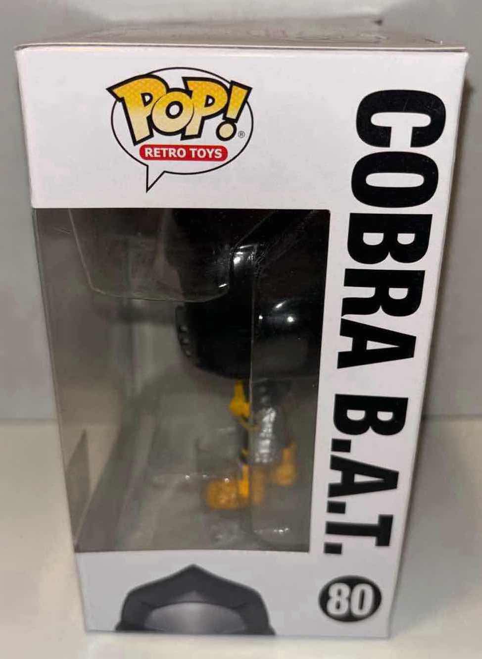 Photo 4 of NEW FUNKO POP! RETRO TOYS G.I. JOE 2021 SUMMER CONVENTION LIMITED EDITION VINYL FIGURE, #80 COBRA B.A.T.