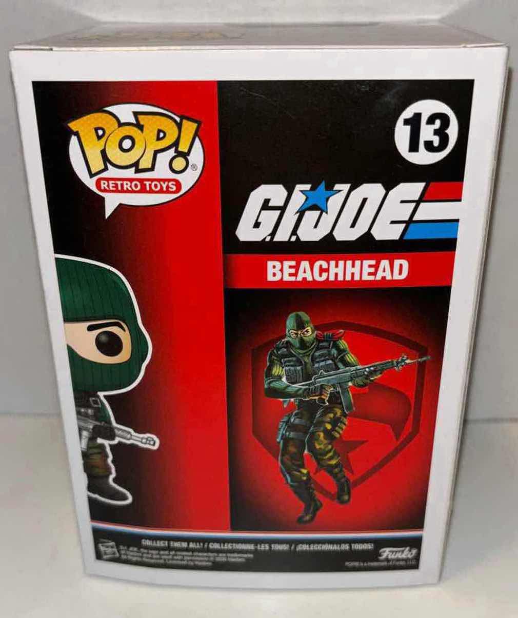 Photo 5 of NEW FUNKO POP! RETRO TOYS G.I. JOE 2020 FALL CONVENTION LIMITED EDITION VINYL FIGURE, #13 BEACHHEAD