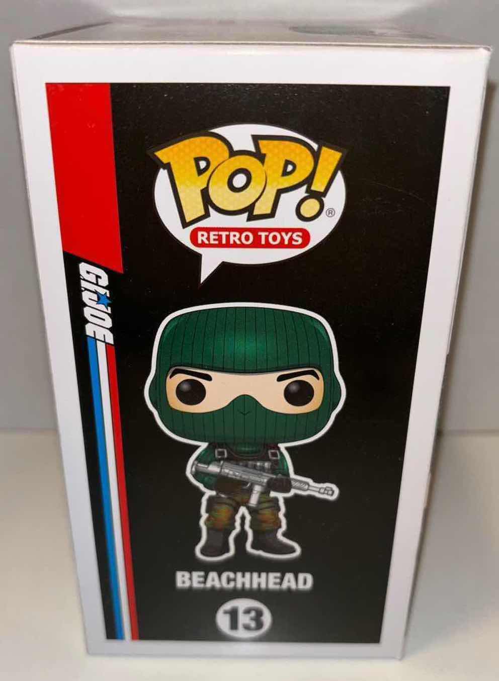 Photo 3 of NEW FUNKO POP! RETRO TOYS G.I. JOE 2020 FALL CONVENTION LIMITED EDITION VINYL FIGURE, #13 BEACHHEAD