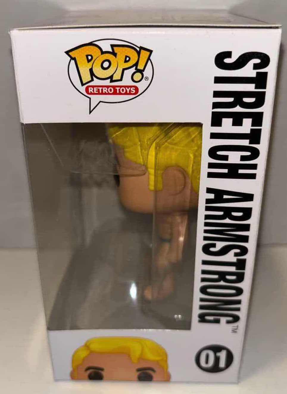 Photo 4 of NEW FUNKO POP! RETRO TOYS STRETCH ARMSTRONG VINYL FIGURE, #01 STRETCH ARMSTRONG