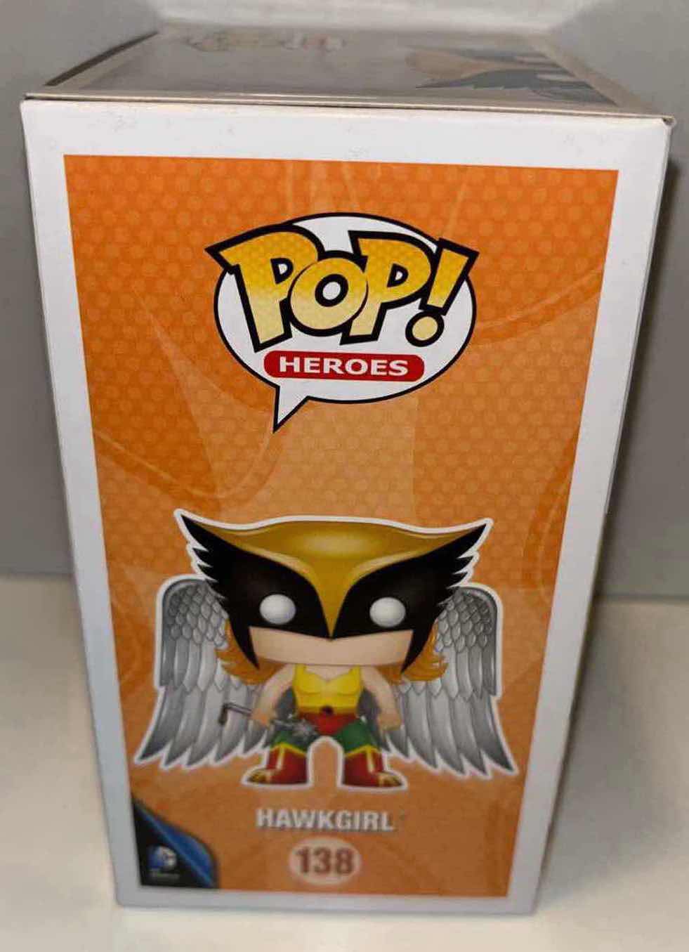 Photo 3 of NEW FUNKO POP! HEROES DC SUPER HEROES EXCLUSIVE DC COMICS LEGION OF COLLECTORS VINYL FIGURE, #138 HAWKGIRL