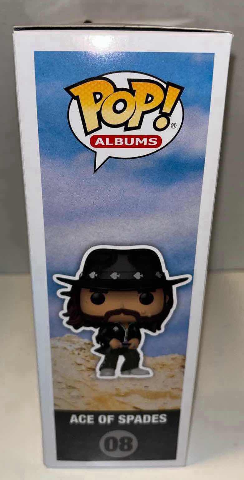 Photo 3 of NEW FUNKO POP! ALBUMS VINYL FIGURE, MOTÖRHEAD #08 ACE OF SPADES