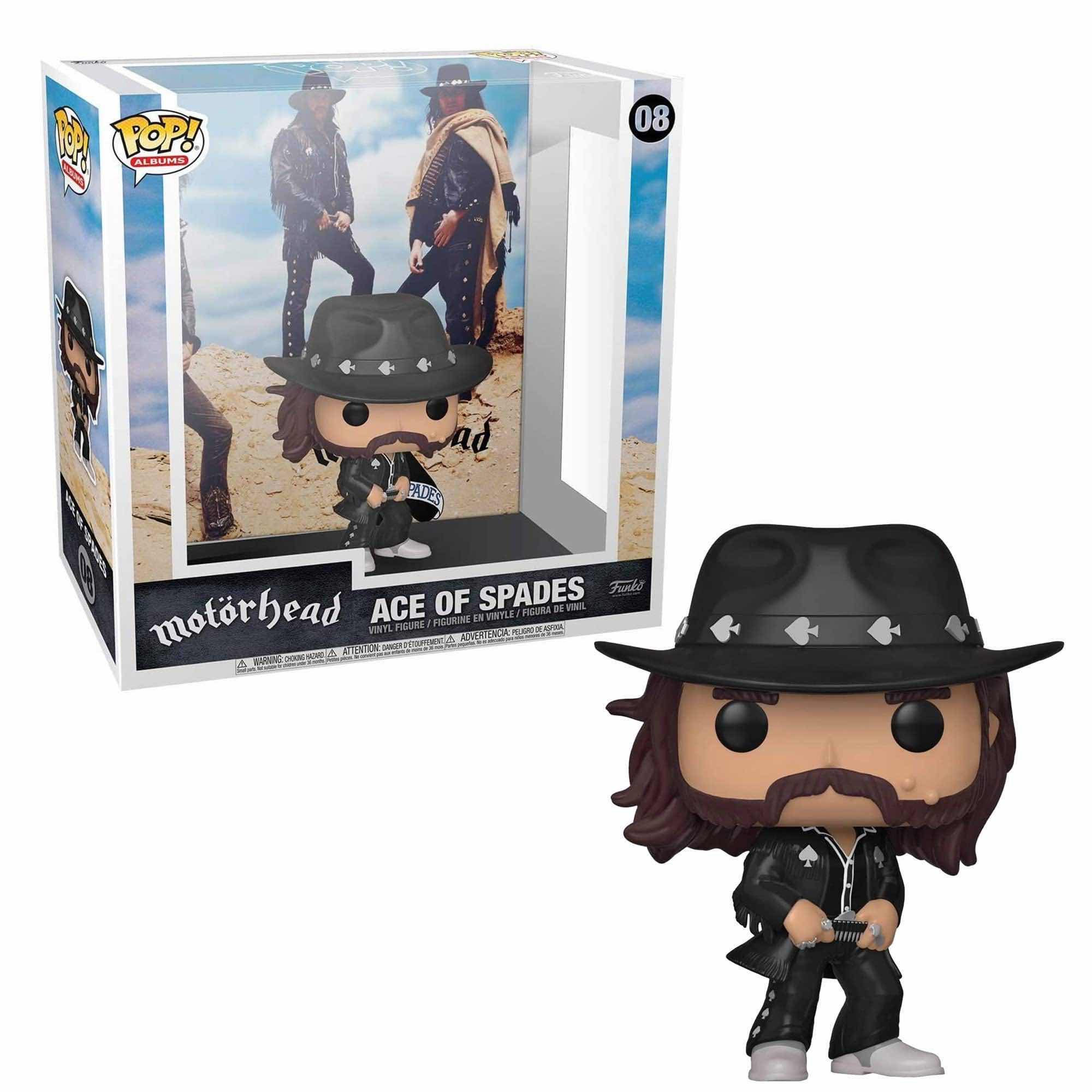 Photo 1 of NEW FUNKO POP! ALBUMS VINYL FIGURE, MOTÖRHEAD #08 ACE OF SPADES