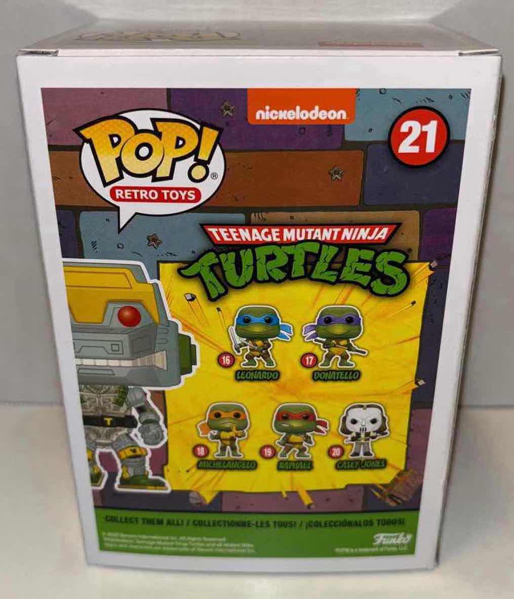 Photo 5 of NEW FUNKO POP! RETRO TOYS TARGET EXCLUSIVE VINYL FIGURE, TEENAGE MUTANT NINJA TURTLES #21 METALHEAD