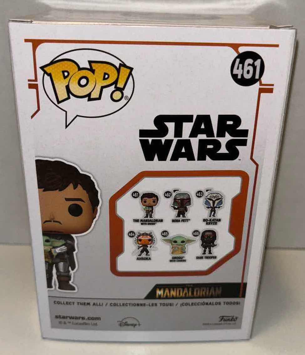 Photo 3 of NEW FUNKO POP! STAR WARS 2-PACK, #461 “THE MANDALORIAN W GROGU” BOBBLE-HEAD FIGURE & “MOFF GIDEON” POCKET POP! KEYCHAIN