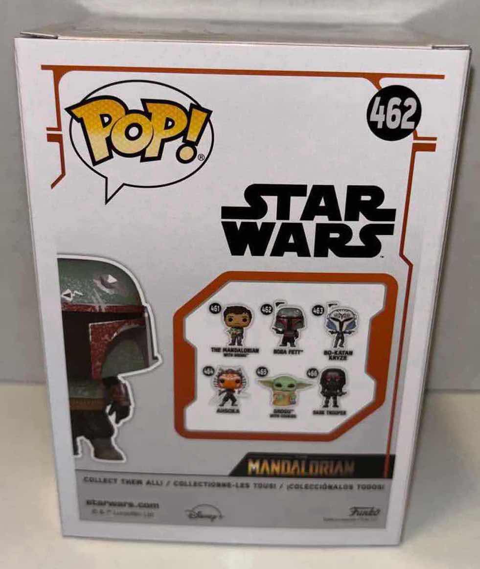 Photo 4 of NEW FUNKO POP! STAR WARS 2-PACK, #462 “BOBA FETT” BOBBLE-HEAD VINYL FIGURE & “BOBA FETT” POCKET POP! KEYCHAIN