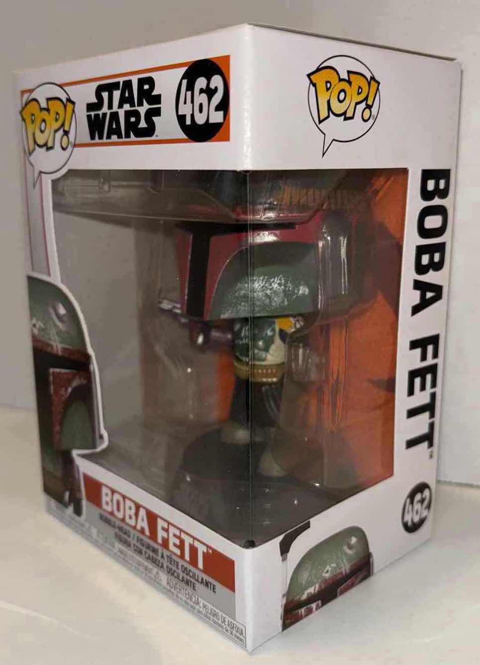 Photo 2 of NEW FUNKO POP! STAR WARS 2-PACK, #462 “BOBA FETT” BOBBLE-HEAD VINYL FIGURE & “BOBA FETT” POCKET POP! KEYCHAIN