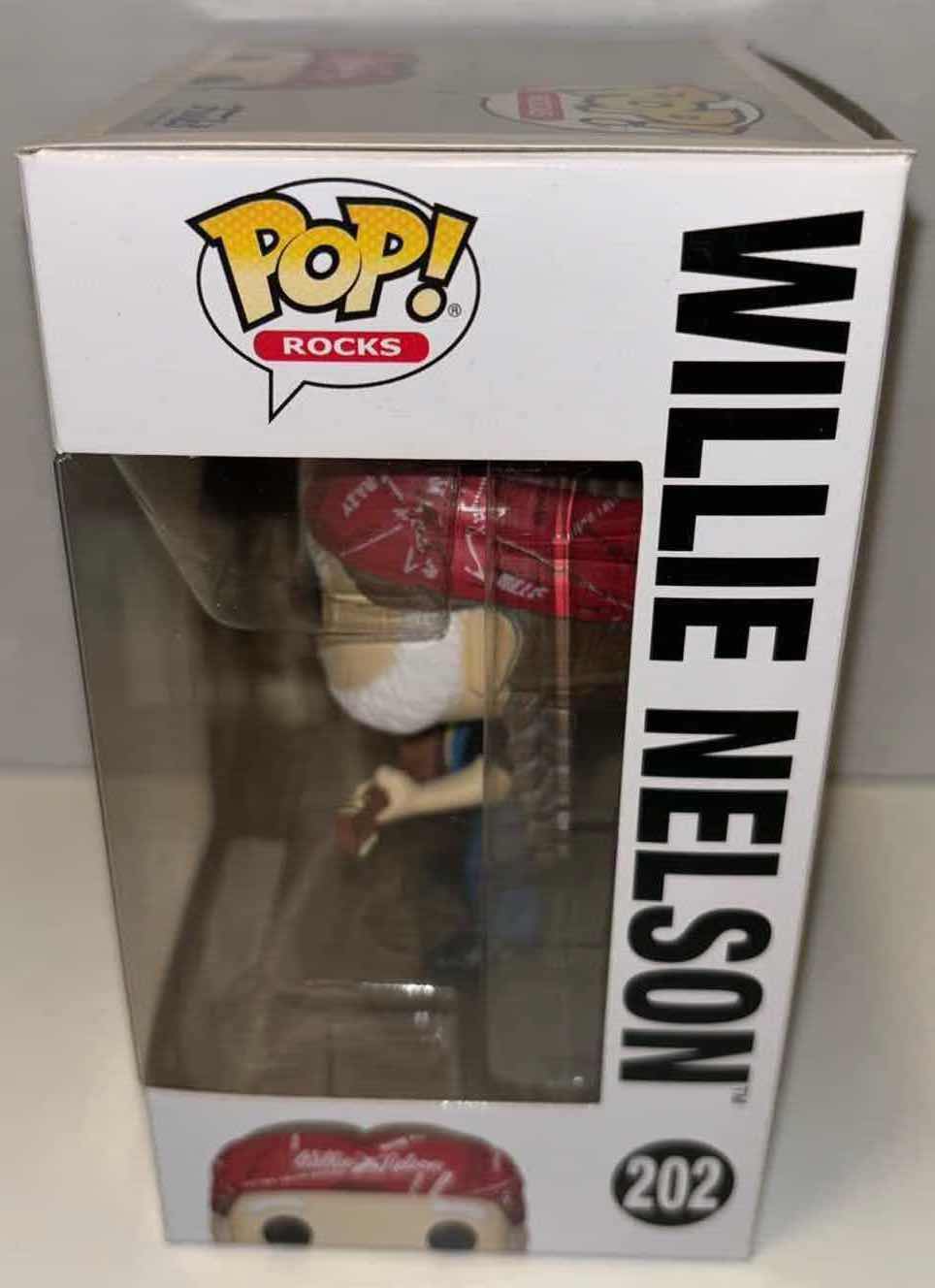 Photo 4 of NEW FUNKO POP! ROCKS VINYL FIGURE, #202 WILLIE NELSON