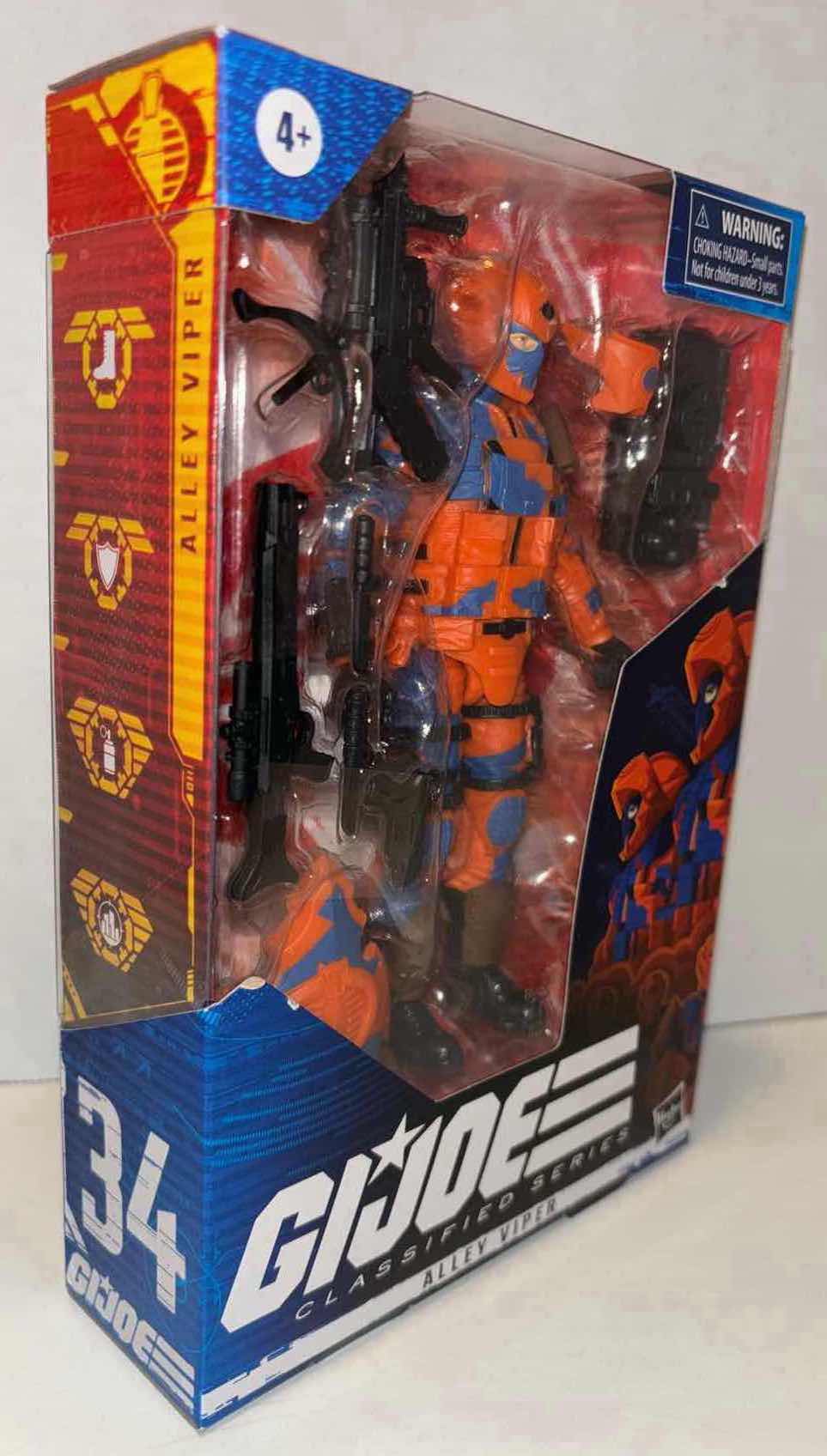 Photo 2 of NEW HASBRO G.I. JOE CLASSIFIED SERIES ACTION FIGURE & ACCESSORIES, #34 ALLEY VIPER