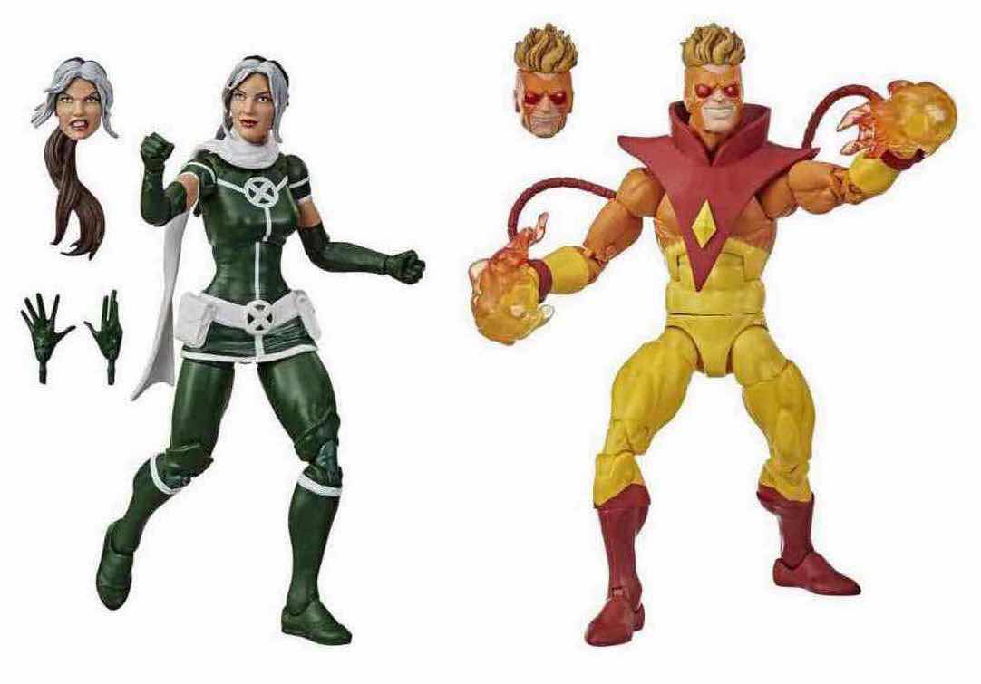 Photo 1 of NEW HASBRO MARVEL LEGENDS SERIES 2-PACK ACTION FIGURE & ACCESSORIES SET, “MARVEL’S ROGUE & MARVEL’S PYRO”