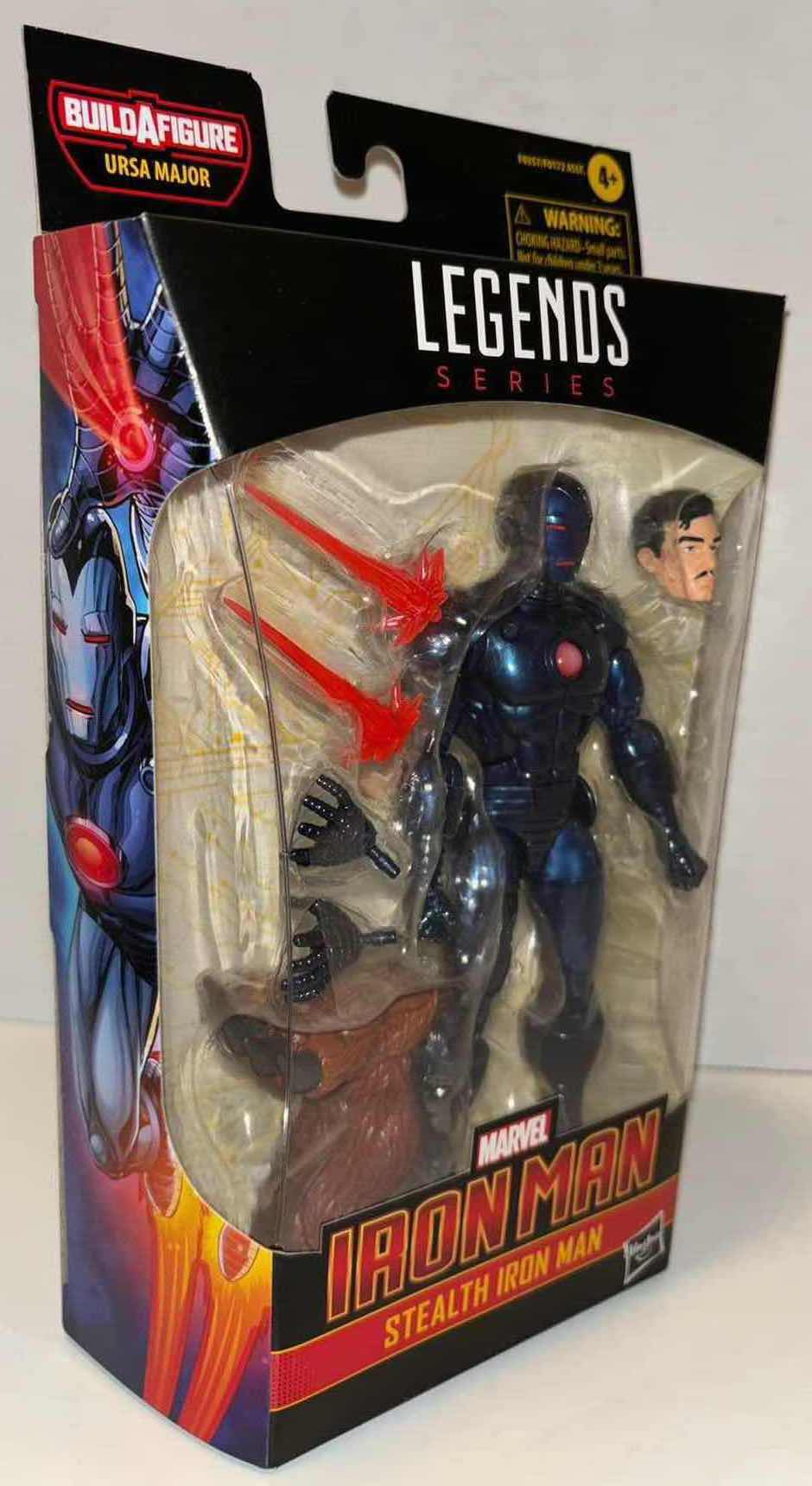 Photo 2 of NEW HASBRO MARVEL IRON MAN LEGENDS SERIES ACTION FIGURE & ACCESSORIES, “STEALTH IRON MAN”