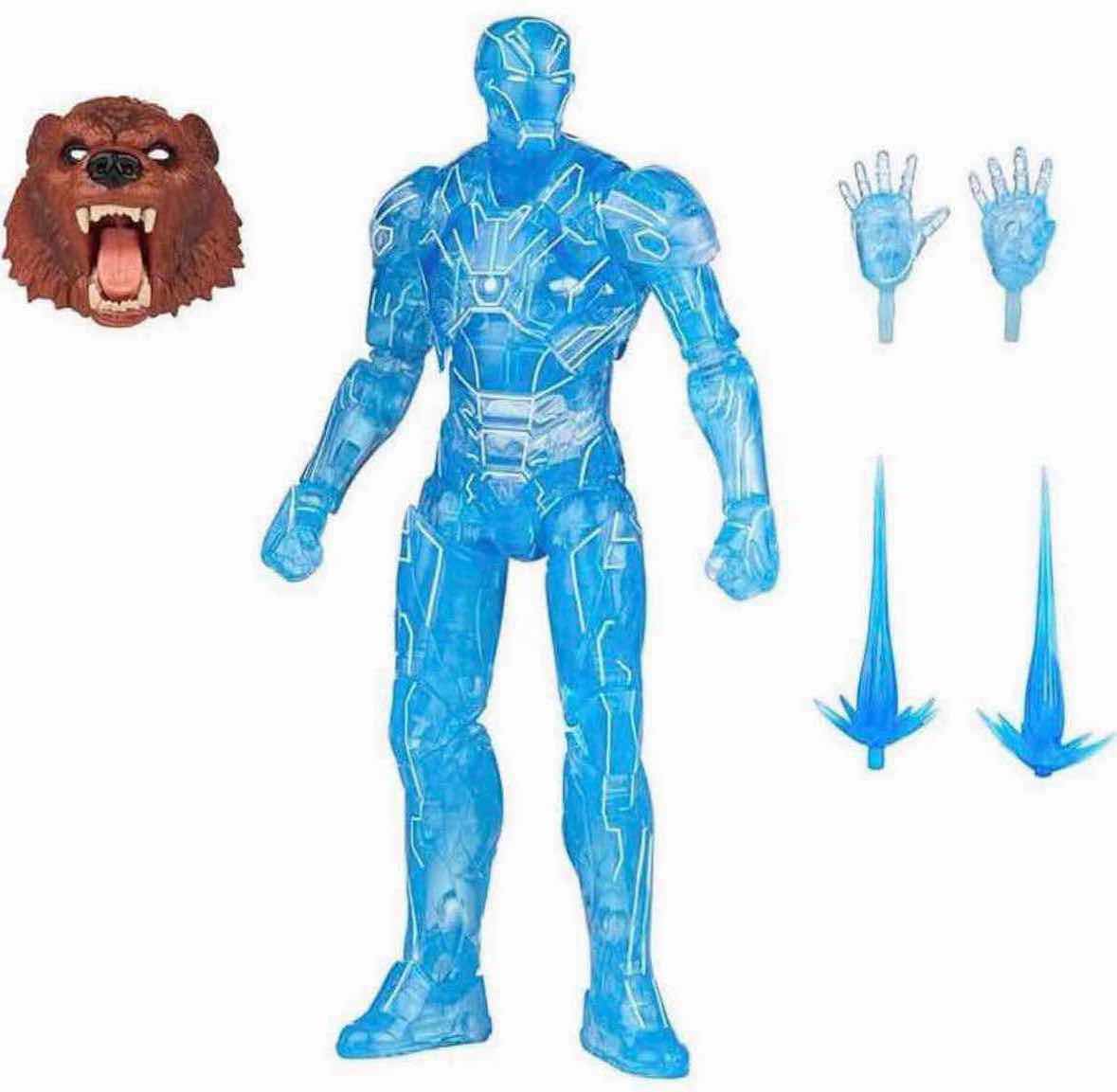 Photo 1 of NEW HASBRO MARVEL IRON MAN LEGENDS SERIES ACTION FIGURE & ACCESSORIES, “HOLOGRAM IRON MAN”