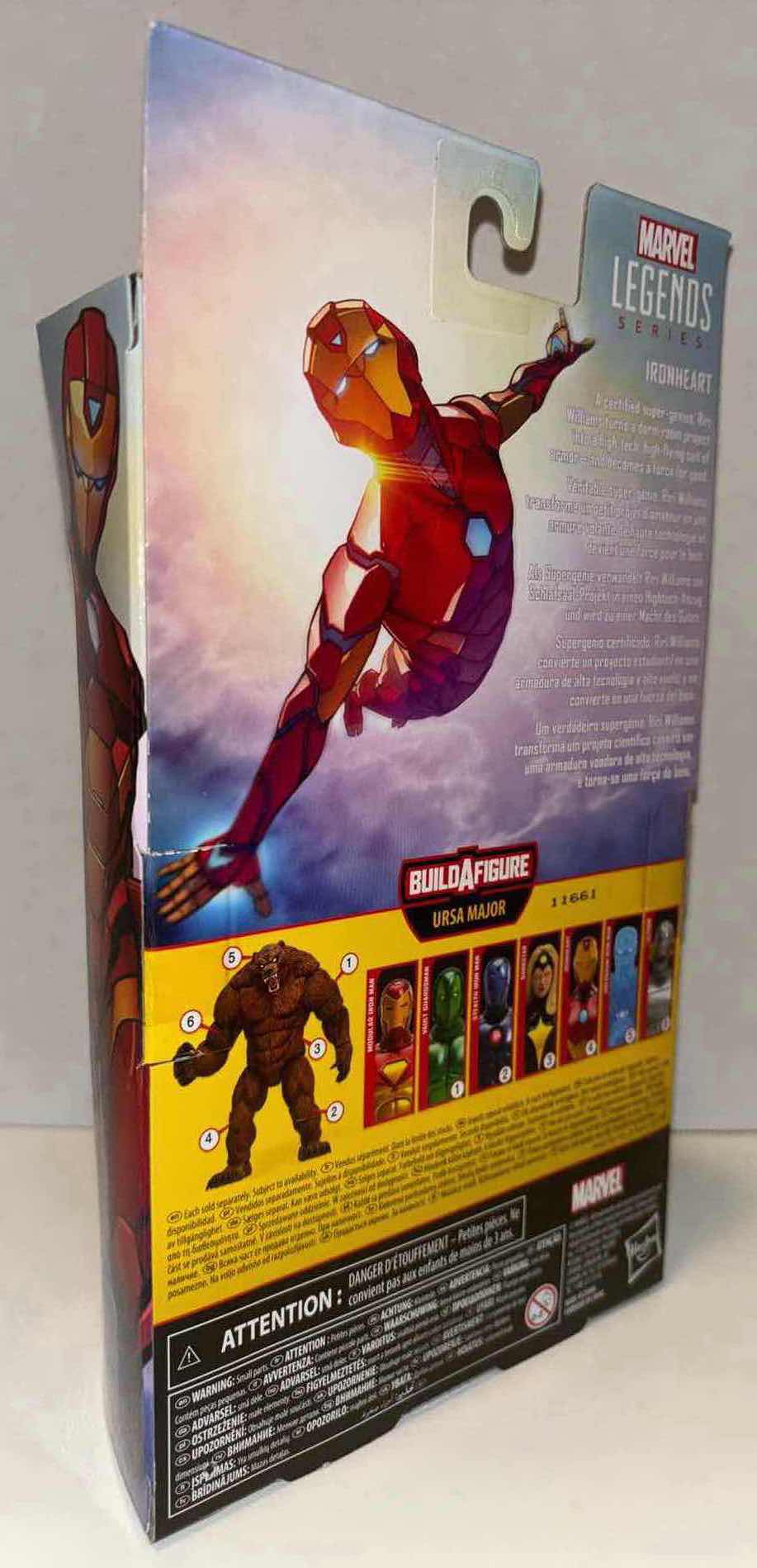 Photo 3 of NEW HASBRO MARVEL LEGENDS SERIES ACTION FIGURE & ACCESSORIES, RIRI WILLIAMS “IRONHEART”