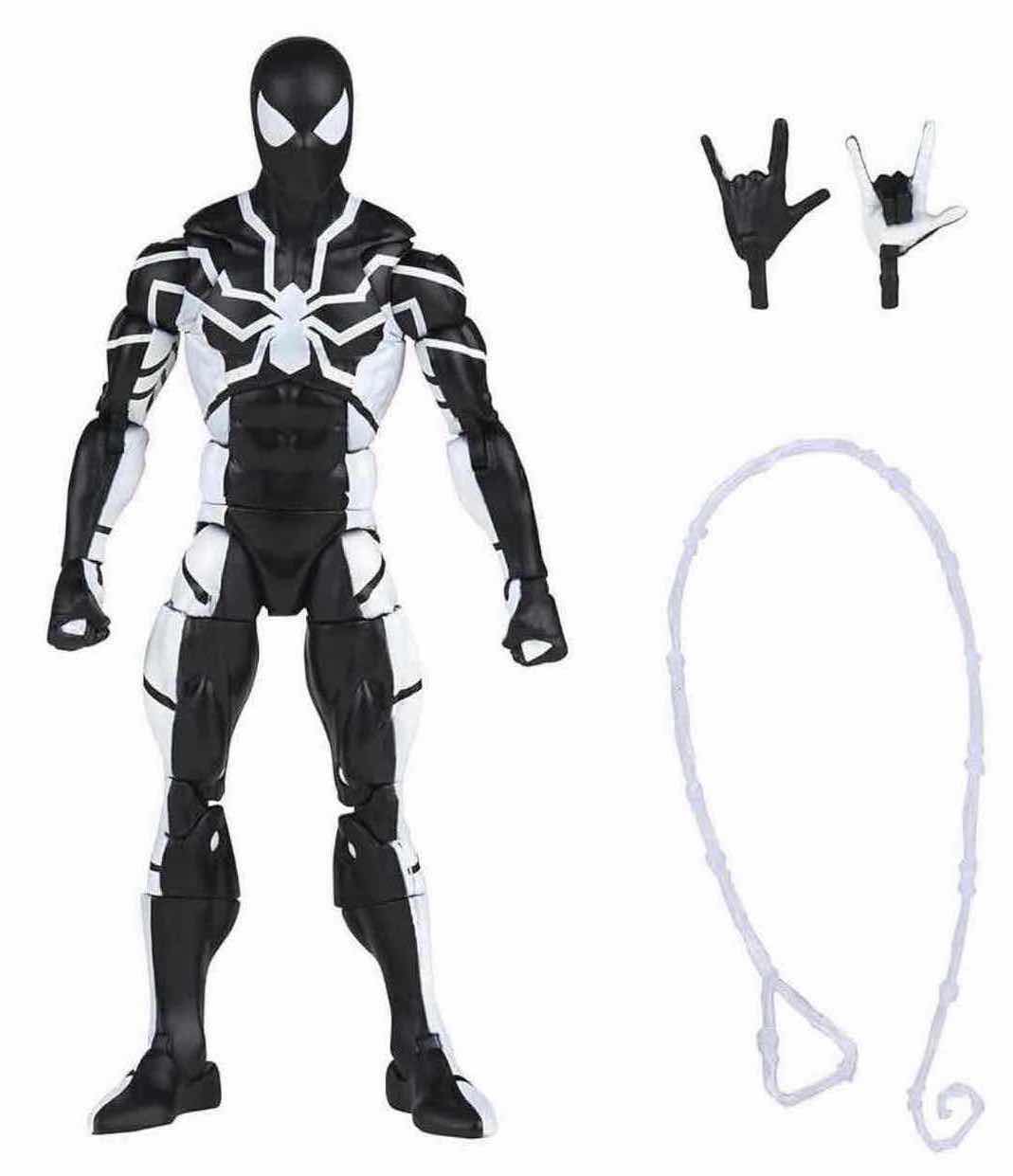 Photo 1 of NEW HASBRO MARVEL LEGENDS SERIES SPIDER-MAN 60 AMAZING YEARS ACTION FIGURE & ACCESSORIES, “FUTURE FOUNDATION SPIDER-MAN (STEALTH SUIT)”
