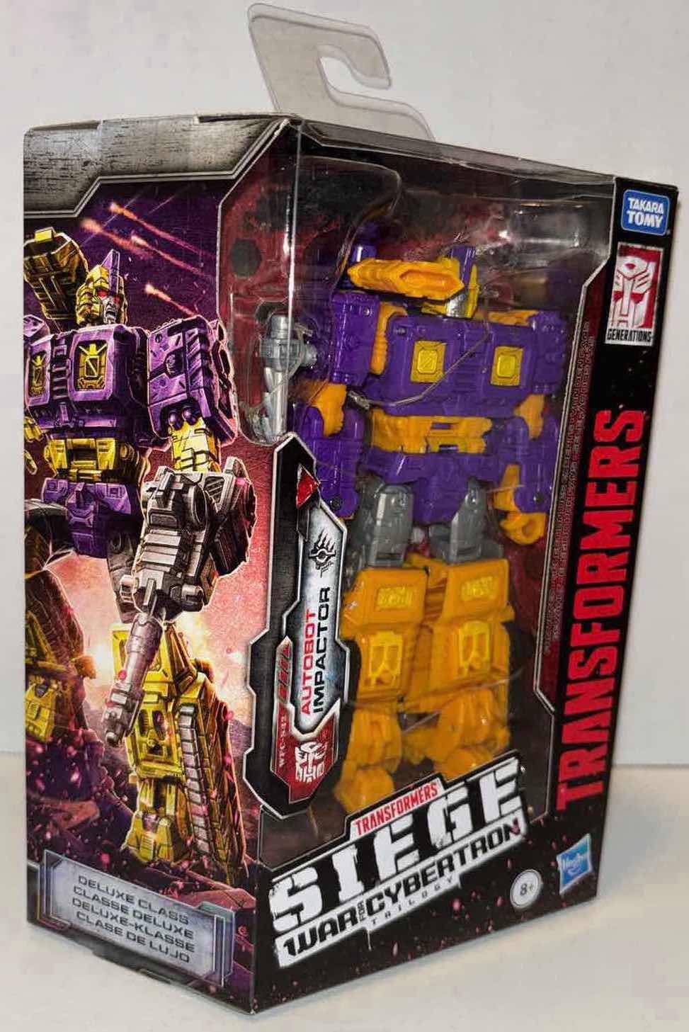 Photo 3 of $55 NEW HASBRO TAKARA TOMY GENERATIONS TRANSFORMERS SIEGE WAR FOR CYBERTRON TRILOGY ACTION FIGURE “AUTOBOT IMPACTOR”