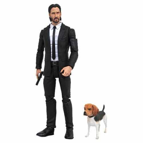 Photo 1 of NEW DIAMOND SELECT TOYS JOHN WICK DELUXE ACTION FIGURE W ACCESSORIES “JOHN WICK SELECT”