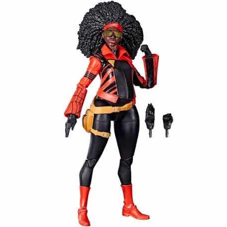 Photo 1 of NEW HASBRO MARVEL LEGENDS SERIES SPIDER-MAN ACROSS THE SPIDER-VERSE PART ONE ACTION FIGURE & ACCESSORIES “JESSICA DREW”