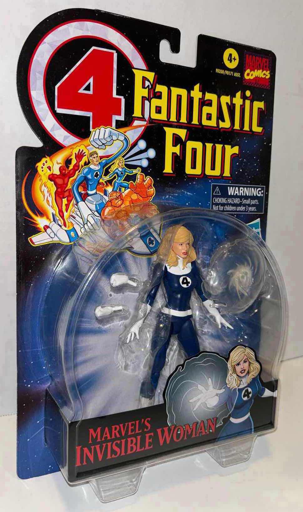 Photo 2 of MNEW HASBRO MARVEL COMICS RETRO FANTASTIC FOUR ACTION FIGURE & ACCESSORIES “MARVEL’S INVISIBLE WOMAN”