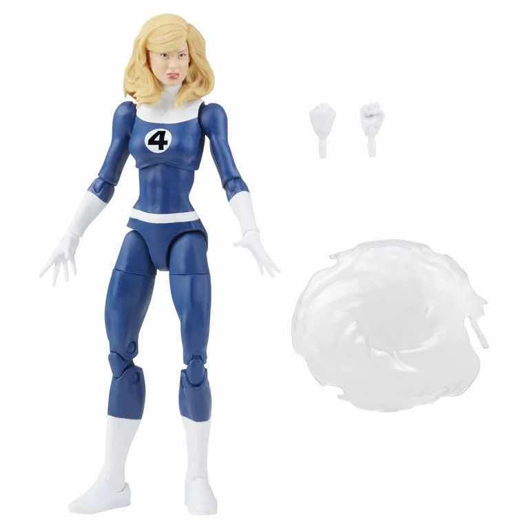 Photo 1 of MNEW HASBRO MARVEL COMICS RETRO FANTASTIC FOUR ACTION FIGURE & ACCESSORIES “MARVEL’S INVISIBLE WOMAN”