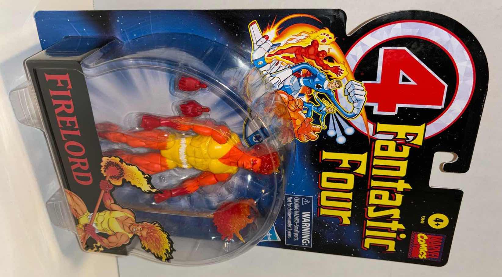 Photo 2 of NEW HASBRO MARVEL COMICS RETRO FANTASTIC FOUR ACTION FIGURE & ACCESSORIES “FIRELORD”