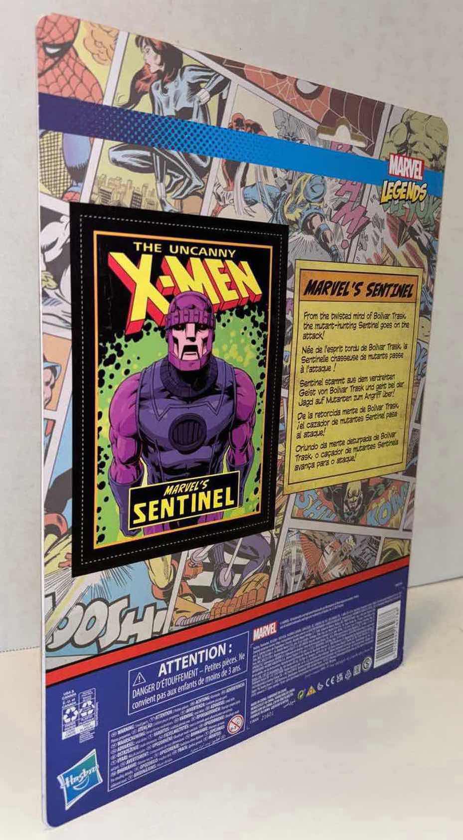 Photo 3 of NEW HASBRO KENNER MARVEL LEGENDS THE UNCANNY X-MEN RETRO 8” ACTION FIGURE, “MARVEL’S SENTINEL”