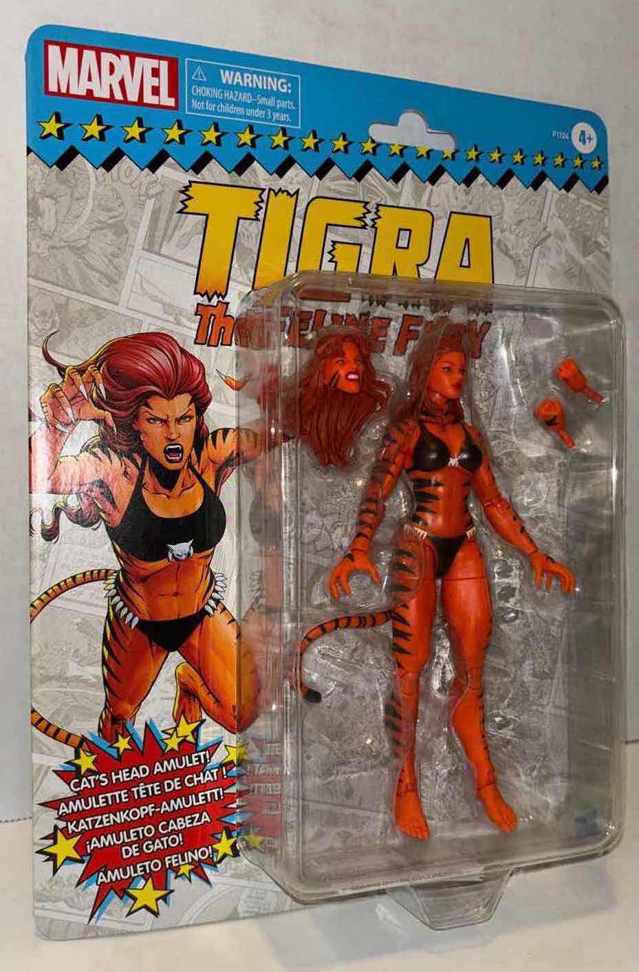 Photo 1 of NEW HASBRO MARVEL RETRO ACTION FIGURE & ACCESSORIES “TIGRA THE FELINE FURY”