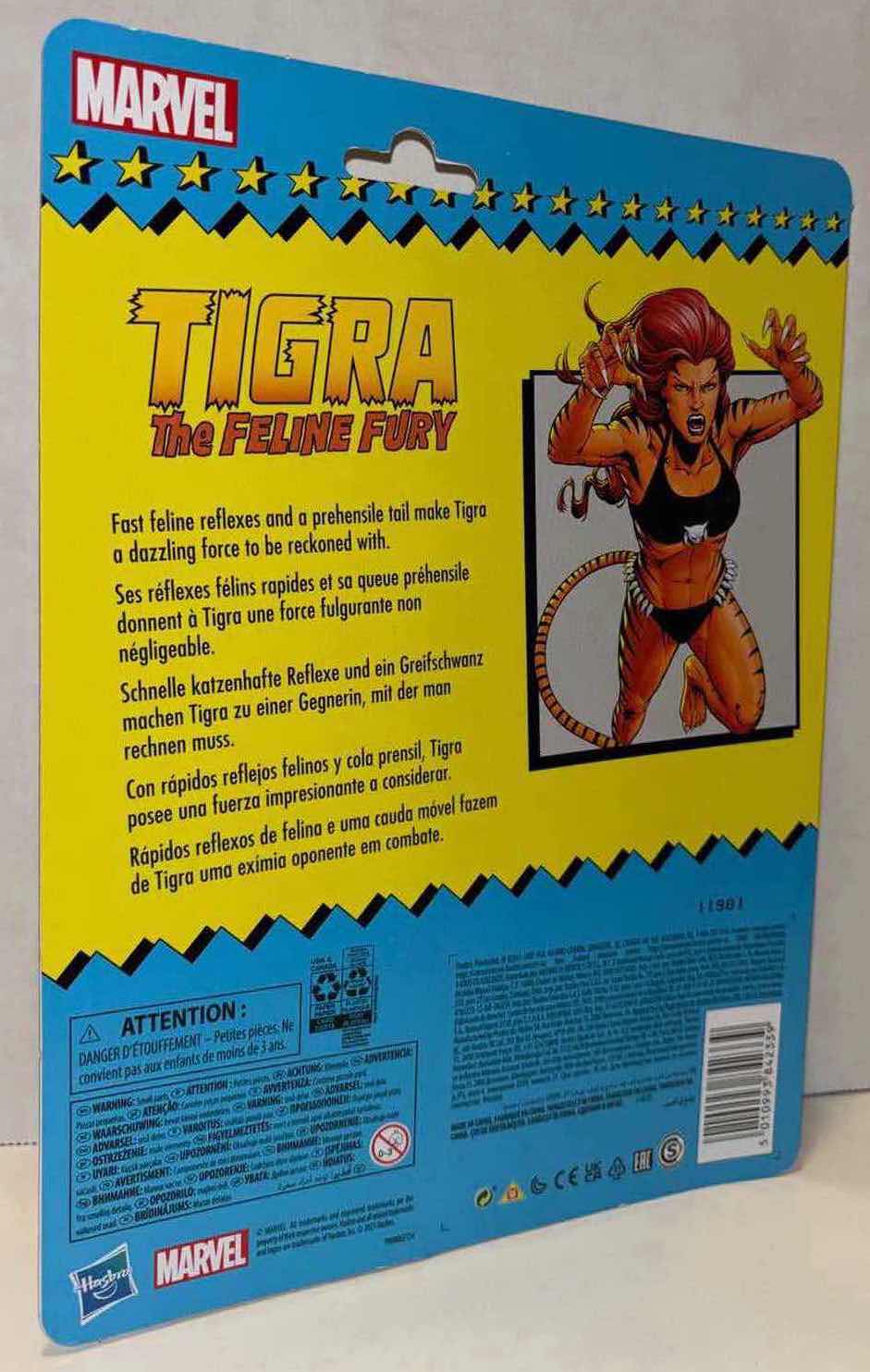 Photo 2 of NEW HASBRO MARVEL RETRO ACTION FIGURE & ACCESSORIES “TIGRA THE FELINE FURY”