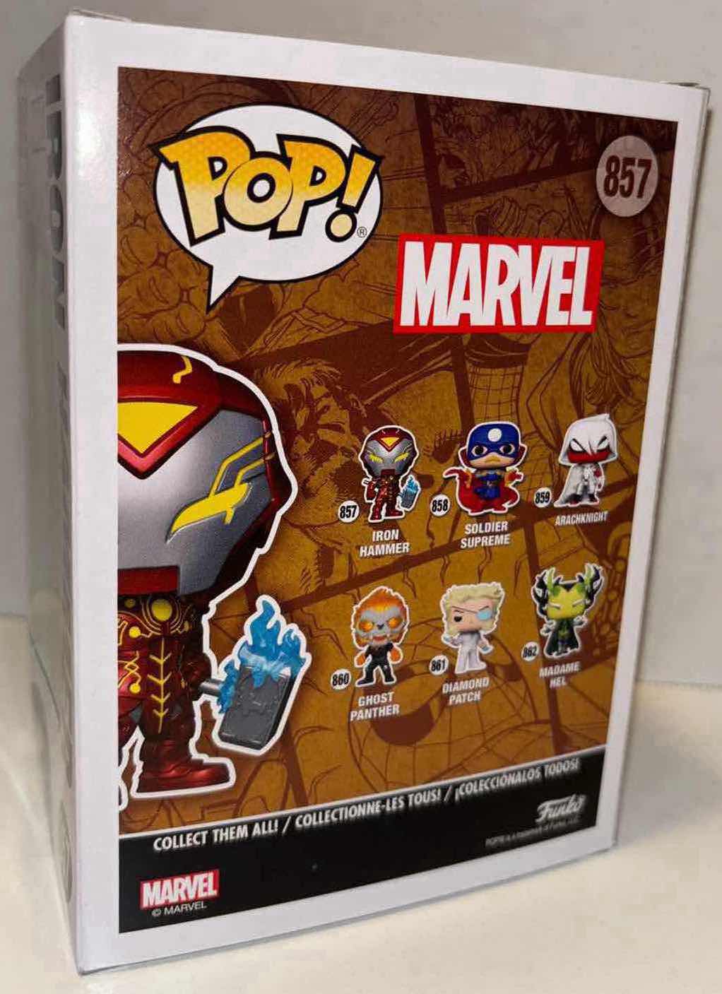 Photo 9 of NEW FUNKO POP! MARVEL INFINITY WARPS BOBBLE-HEAD VINYL FIGURES, COMPLETE SET OF 6