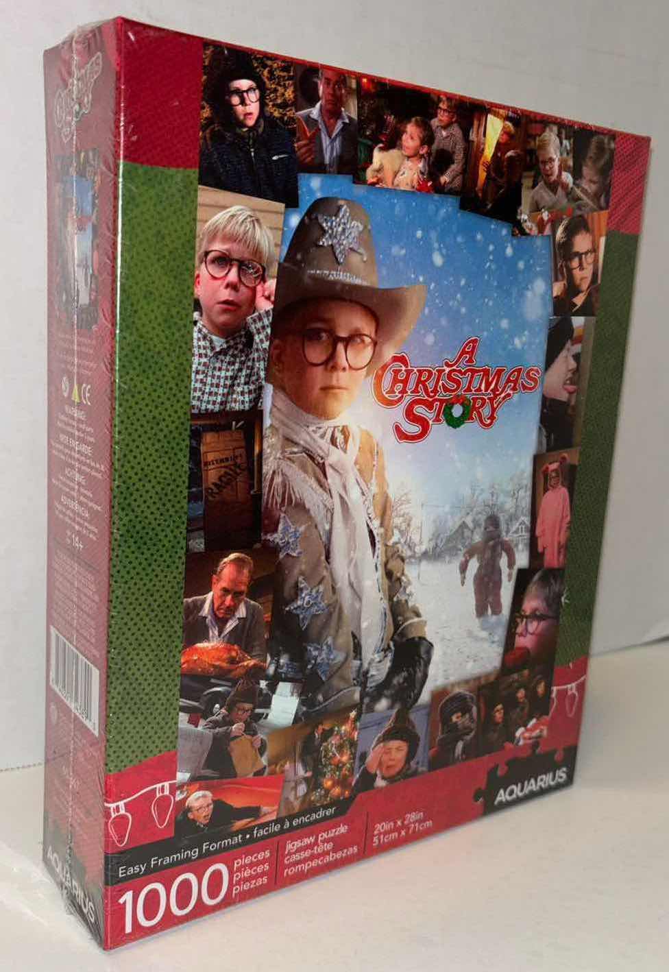 Photo 1 of NEW AQUARIUS 1000 PC JIGSAW PUZZLE “A CHRISTMAS STORY”