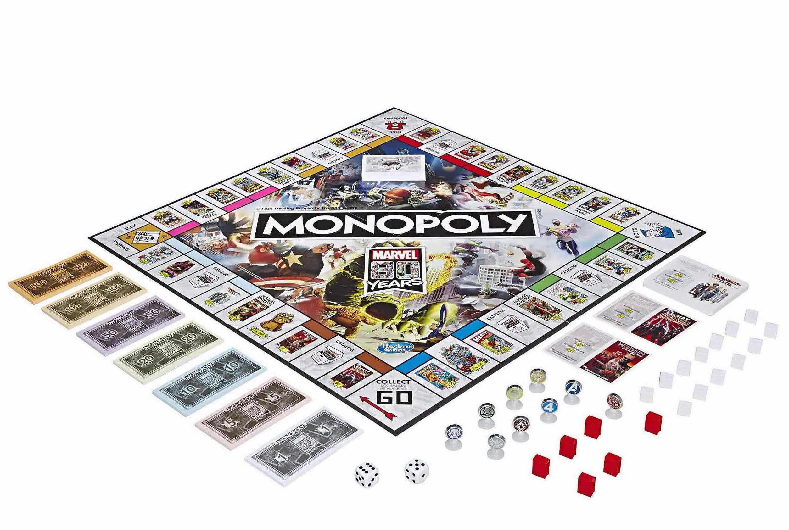 Photo 3 of NEW HASBRO GAMING “MARVEL 80 YEARS” 80TH ANNIVERSARY EDITION MONOPOLY