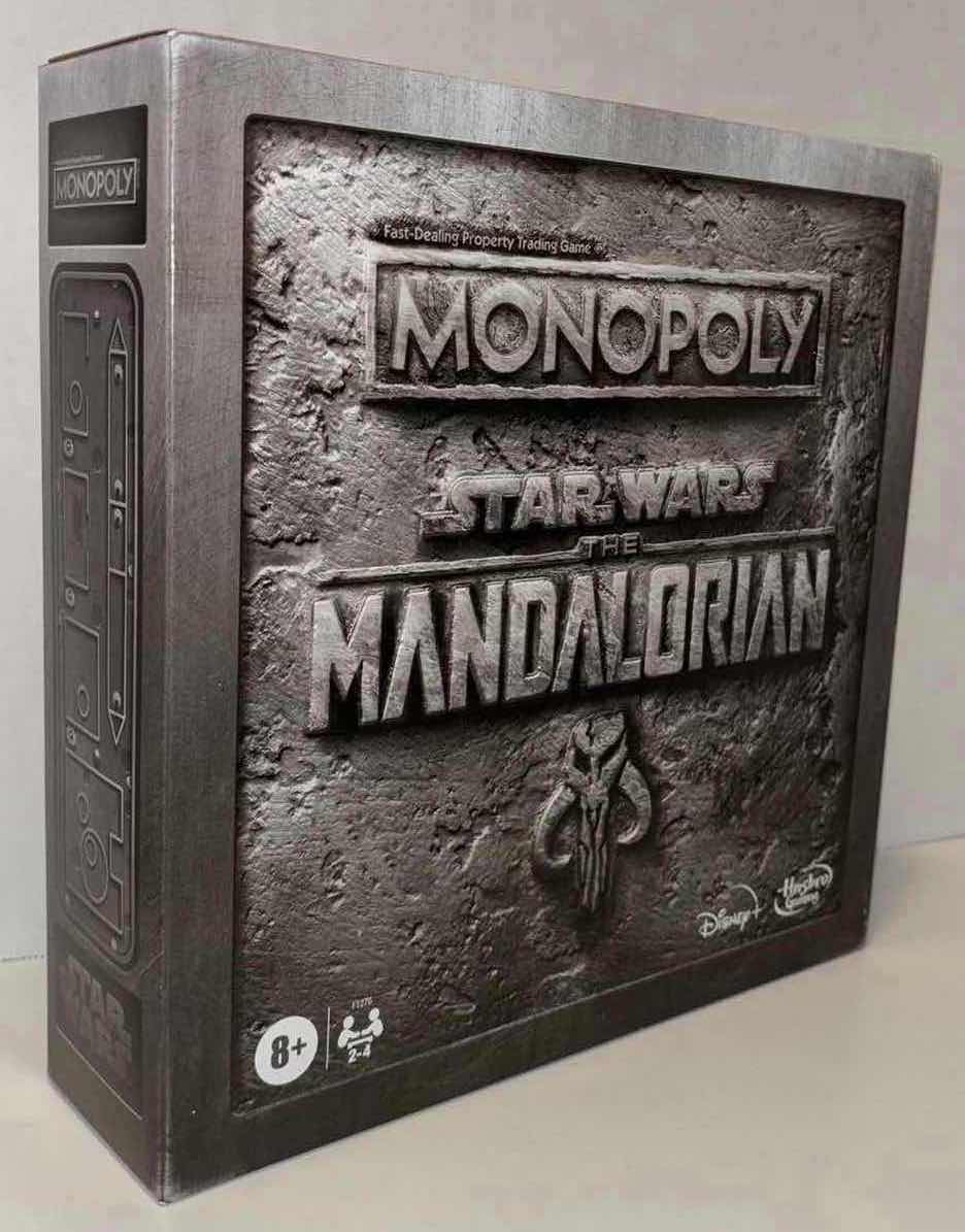 Photo 1 of NEW HASBRO GAMING STAR WARS THE MANDALORIAN EDITION MONOPOLY GAME