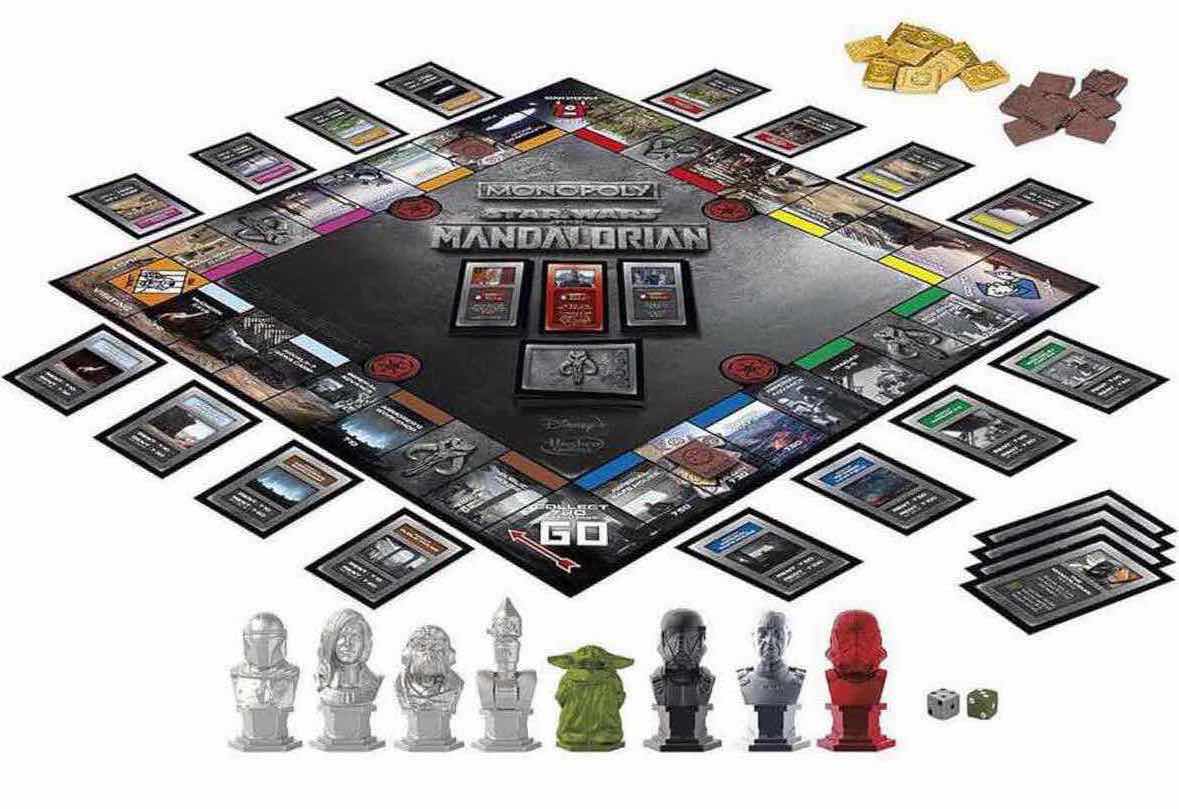 Photo 3 of NEW HASBRO GAMING STAR WARS THE MANDALORIAN EDITION MONOPOLY GAME