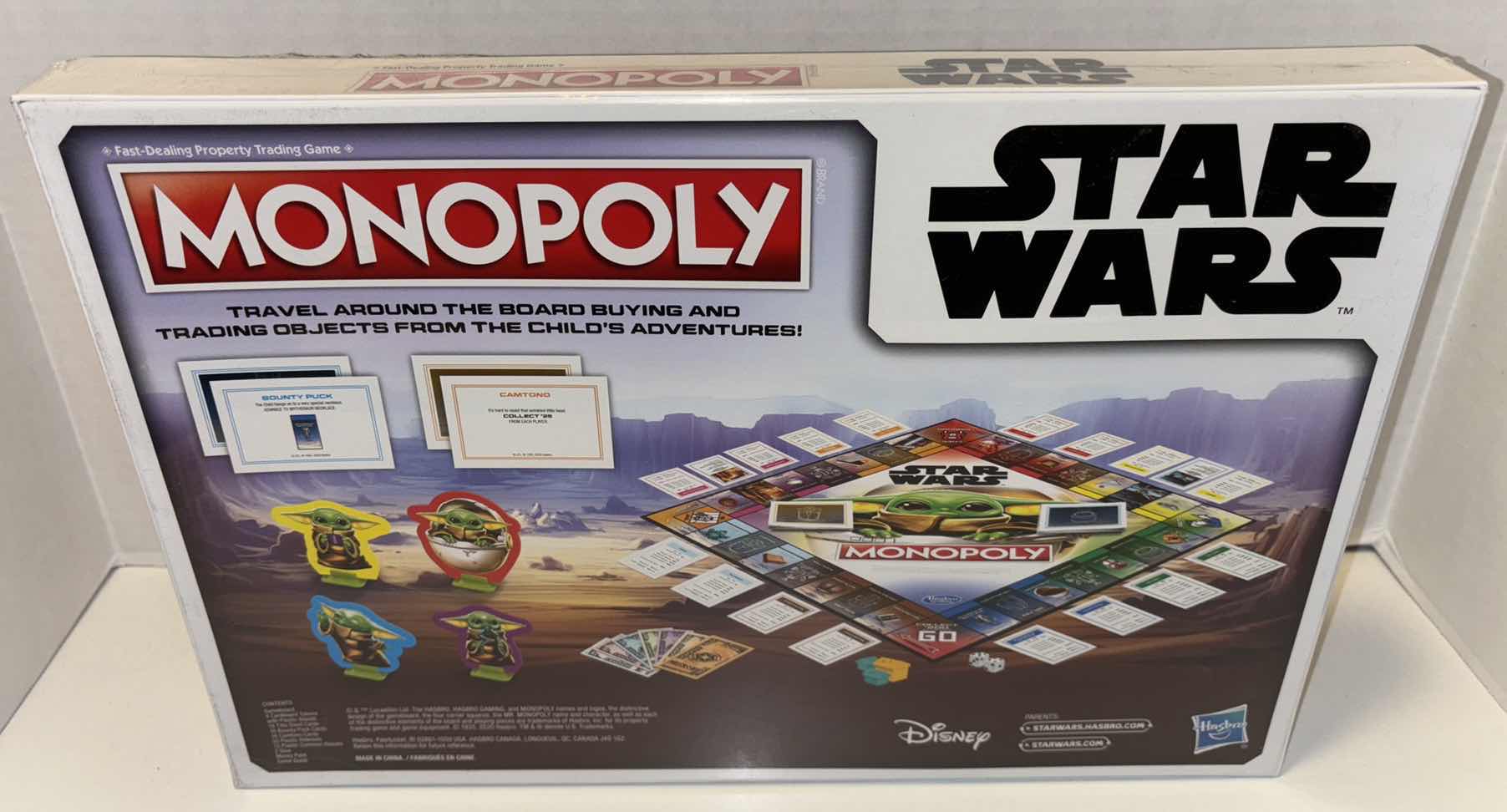 Photo 2 of NEW HASBRO GAMING STAR WARS THE MANDALORIAN EDITION MONOPOLY GAME