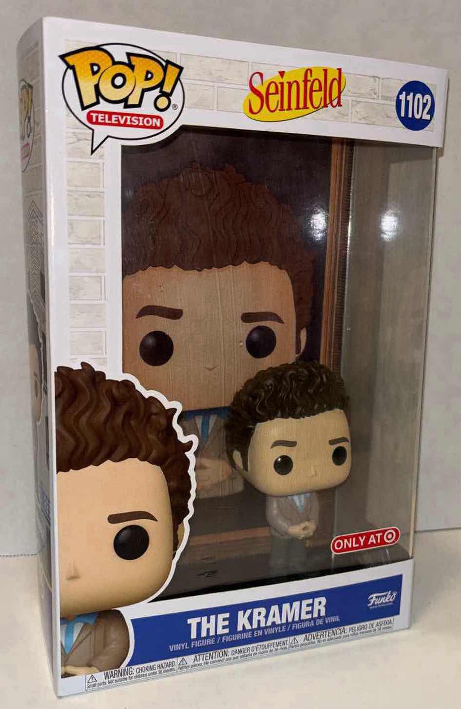 Photo 1 of NEW FUNKO POP! TELEVISION TARGET EXCLUSIVE SEINFELD VINYL FIGURE, #1102 “THE KRAMER”