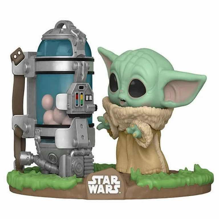 Photo 1 of NEW FUNKO POP! STAR WARS THE MANDALORIAN BOBBLE-HEAD VINYL FIGURE, #407 “THE CHILD WITH EGG CANISTER”