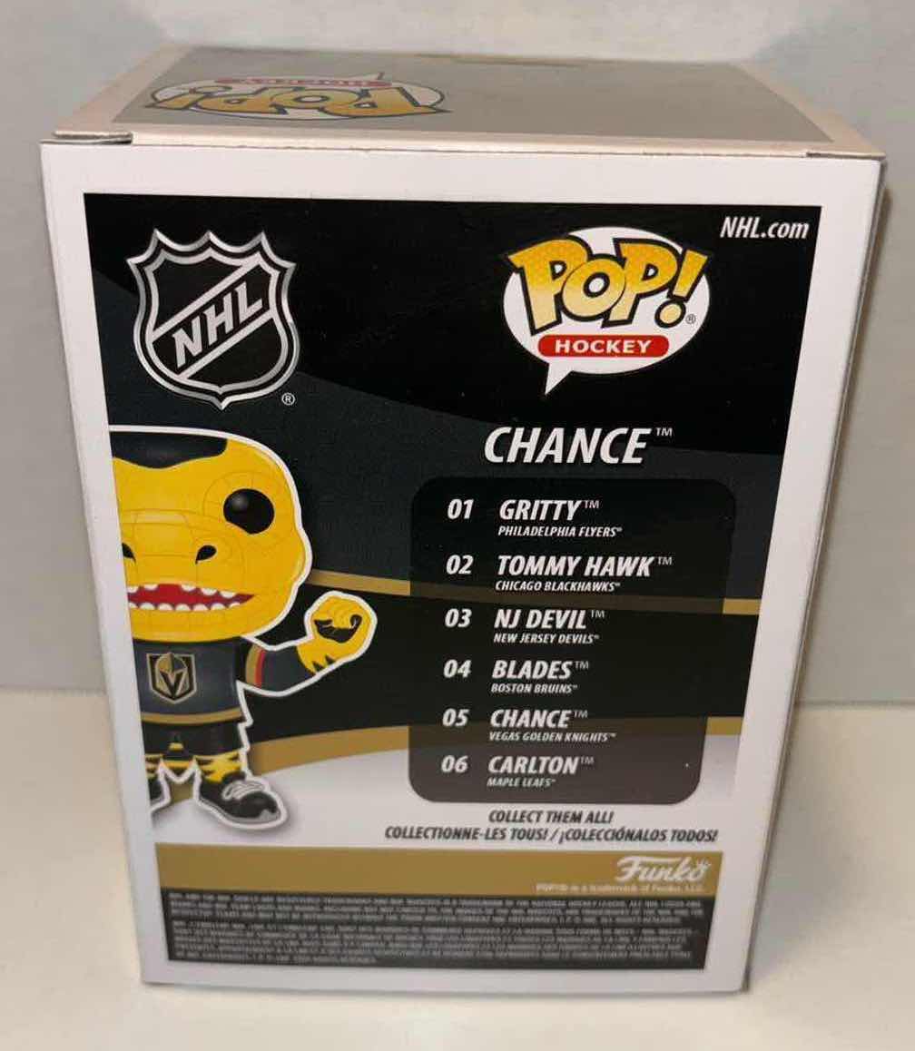 Photo 5 of NEW FUNKO POP! NHL HOCKEY MASCOT VINYL FIGURE, #05 LAS VEGAS GOLDEN KNIGHTS “CHANCE”