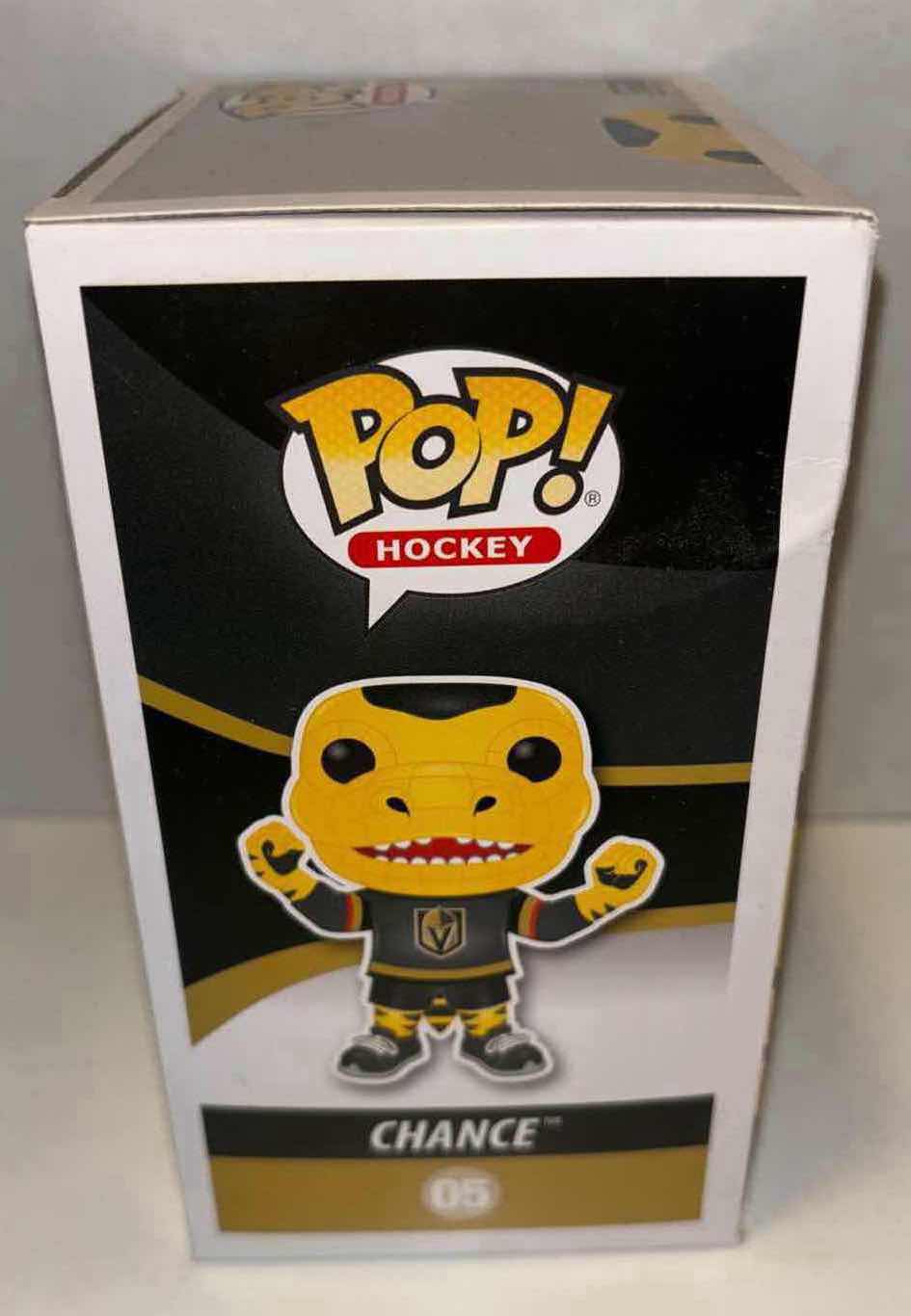 Photo 3 of NEW FUNKO POP! NHL HOCKEY MASCOT VINYL FIGURE, #05 LAS VEGAS GOLDEN KNIGHTS “CHANCE”