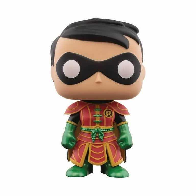 Photo 2 of NEW FUNKO POP! HEROES VINYL FIGURES, DC IMPERIAL PALACE #377 ROBIN & #400 GREEN LANTERN