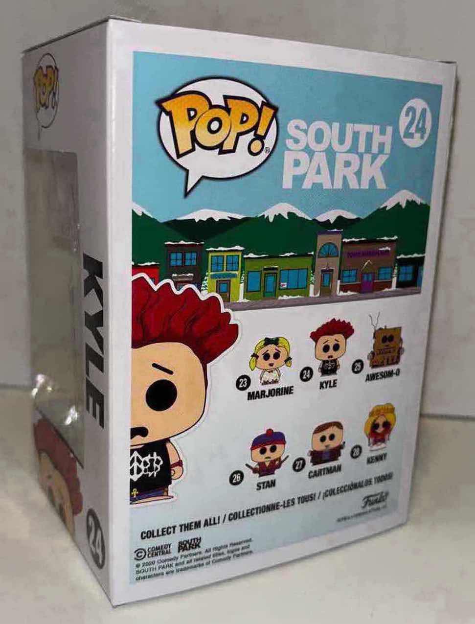 Photo 5 of NEW FUNKO POP! SOUTH PARK VINYL FIGURE & VINYL FIGURE KEYCHAIN, #24 KYLE & STAN POCKET POP! KEYCHAIN