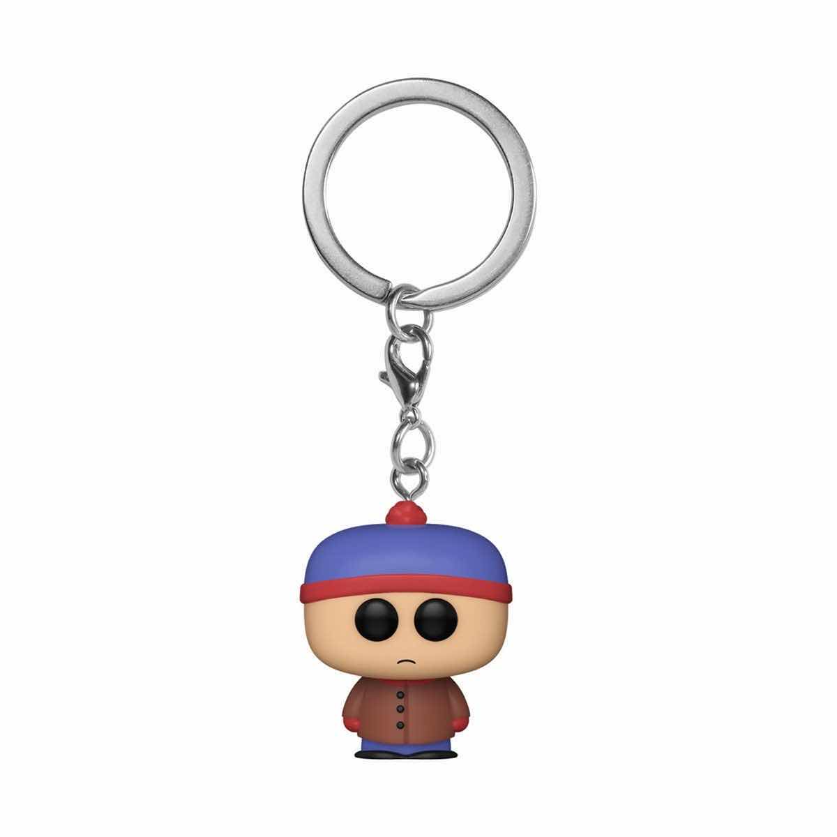 Photo 3 of NEW FUNKO POP! SOUTH PARK VINYL FIGURE & VINYL FIGURE KEYCHAIN, #24 KYLE & STAN POCKET POP! KEYCHAIN